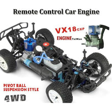 Load image into Gallery viewer, Two-Speed RC Truck for Adult, 1/10 Scale Gas Powered Rally Truck, 80KM/H High-Speed Off-Road RC Car
