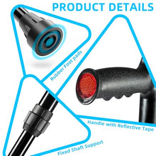 Load image into Gallery viewer, Forearm Crutch for Adults, Aluminum, 10-Level Adjustable Height, 1Pcs, FUSHIDE

