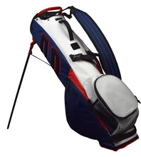 Load image into Gallery viewer, Titleist Golf Players 4 Carbon Less Logo Stand Bag Navy/White/Red
