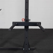 Load image into Gallery viewer, Titan Fitness Y-Dip Bar Fits X-3 Series Power Racks - Black
