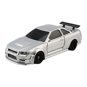 RC Electric Mini Racing Drift Car Model 1:43 Scale 2.4G Full Scale Linkage Light Set Max Speed 15km/h Indoor Mini RC Toys