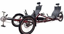 Load image into Gallery viewer, Tandem Recumbent Trike for Couples - Spacious and Comfortable Ride for Two
