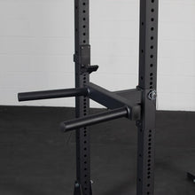 Load image into Gallery viewer, Titan Fitness Y-Dip Bar Fits X-3 Series Power Racks - Black
