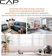 Load image into Gallery viewer, CAP Barbell 100 lb Rubber Coated Hex Dumbbell Set with Vertical Rack, Space-Saving A-Frame Storage
