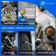 Load image into Gallery viewer, Doaho 15 Pcs Automotive Hook and Pick Tool &amp; Trim Removal Tool Set with Scraper,Magnetic Telescoping,Plastic Pry for Auto Engine Oil Seal O-Ring Repair,Car Interior Panel and Fastener Removal
