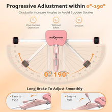 Load image into Gallery viewer, BODY RHYTHM Leg Stretcher - Split Machine for Leg Stretching - Flexibility Stretching Equipment - Ballet, Yoga, Dance, Martial Arts, MMA - Home Yoga Gym Fitness (Pink)

