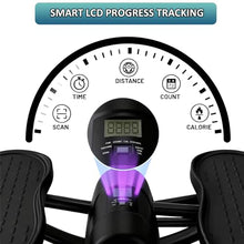 Load image into Gallery viewer, WIKONALK Rock Stepper,Portable Rock Stepper Side to Side,Rocking Steppers for Exercise at Home with Resistance Bands and Digital Display,Low-Impact Balance Board for Full Body,No Assembly

