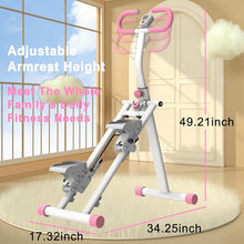 Load image into Gallery viewer, Borcolo Stair Stepper for Home, Vertical Climber Machine for Full-Body Exercise- Pink
