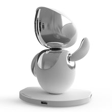 Load image into Gallery viewer, Silver - Touch Interactive Desk Companion Toys, Cute Robot Pets with Abundant Emotions (Chrome Silver Version)
