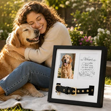 Load image into Gallery viewer, Csfzly Dog Memorial Picture Frame with Collar Holder, Dog Memorial Gifts
