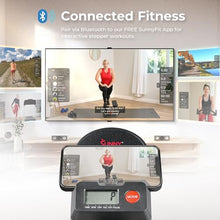 Load image into Gallery viewer, Sunny Health &amp; Fitness 16.9-Inch Mountain Climb Stair Stepper with Handlebar, SunnyFit App Trainer-Led Workouts, Low-Impact Full-Body Cardio, Compact Folding Design - SF-S021001
