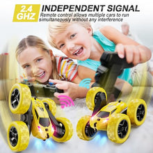 Load image into Gallery viewer, QUNREDA Remote Control Car,RC Car Toys for 6-12 Year Old Boys, Off Road RC Stunt Car
