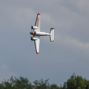 E-flite RC Airplane Beechcraft D18 1.5m BNF Basic Transmitter Battery and Charger Not Included EFL106250