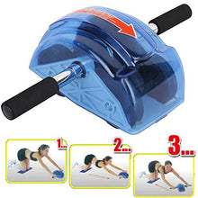 Load image into Gallery viewer, Ab Roller for Abs Workout Abdominal Exercise Rollers, Abdominal Roller 4 Wheels Muscle Exerciser
