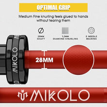 Load image into Gallery viewer, Mikolo 7ft Olympic Barbell, Barbell for Weightlifting and Powerlifting 45lb, -combo 4)

