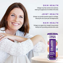 Load image into Gallery viewer, HYDRADNA- Sparkling Liquid Collagen Protein Water Drink Balanced Nutrients for Wellness - Sugar-Free - Keto-Friendly - No Gluten (12 Pack) Berry Punch
