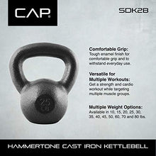 Load image into Gallery viewer, WF Athletic Supply Hammerstone Painted Cast Iron Kettlebells, Available in 10-80 Pounds

