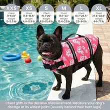 Load image into Gallery viewer, Doglay Dog Life Jacket with Rescue Handle, Dog Life Vest for Swimming Boating, Adjustable Reflective Puppy Swim Vest with Superior Buoyancy for Small Medium Large Dogs
