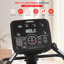 Load image into Gallery viewer, SunHome Stair Stepper Machine, Commercial Grade Stair Climber with 15 Resistance Levels, Stair Master for Cardio and Lower Body Workouts, LED Screen, 15-164 Steps/Min (SH-401)
