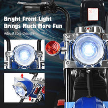 Load image into Gallery viewer, Costzon Kids Motorcycle, 6V Battery Powered Ride on Chopper Motorcycle w/Horn, Headlight
