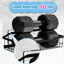 Load image into Gallery viewer, DOCMON 18 Pack Shower Caddy Adhesive Replacement, 1/2/3 Hooks Set Thick Bath Toy Storage Organizer Hook, Waterproof Shower Shelf Adhesive Sticker Strips for Kitchen Racks, Shower Basket &amp; Soap Holder
