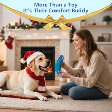 Load image into Gallery viewer, FurtasticFinds Indestructible Dog Toys for Aggressive Chewers, Tough Chew Proof Toy for Large Dogs, Squeaky Rubber Chew Toy with Beef Flavor for Boredom &amp; Anxiety Relief (Blue)
