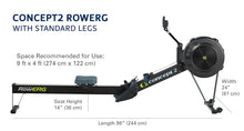 Load image into Gallery viewer, Concept2 RowErg Indoor Rowing Machine - Black
