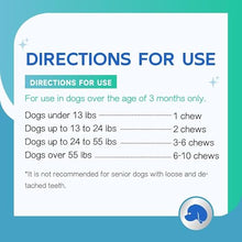 Load image into Gallery viewer, Dr.vet Dog Dental Chews, Dog Dental Sticks for Plaque and Tartar Remover for Dogs, Dog Breath Freshener and Teeth Cleaning Treats, Rawhide Free Dog Chews for Small Breed Dog Treats, 100g (7 Sticks)
