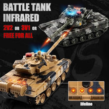 Load image into Gallery viewer, 1/24 Remote Control Tank, 2.4Ghz Russian T-90 RC Tank &amp; 330° Turret Rotation
