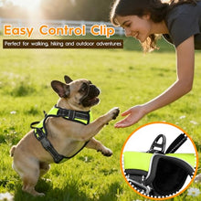 Load image into Gallery viewer, No Pull Dog Harness, No-Choke Soft Padded Reflective Dog Vest Harness with Front Clip &amp; Top Handle, 2 Quick-Release Buckles, Adjustable for Small Medium Large Dogs
