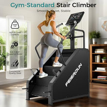 Load image into Gallery viewer, FEIERDUN SC3 Stair Stepper Machine for Home Gym, Commercial Grade Stair Climber with LED Screen, Stair Machine with 15 Speed Levels for Cardio and Lower Body Workout, 660LBS Capacity, 24-164 Steps/Min
