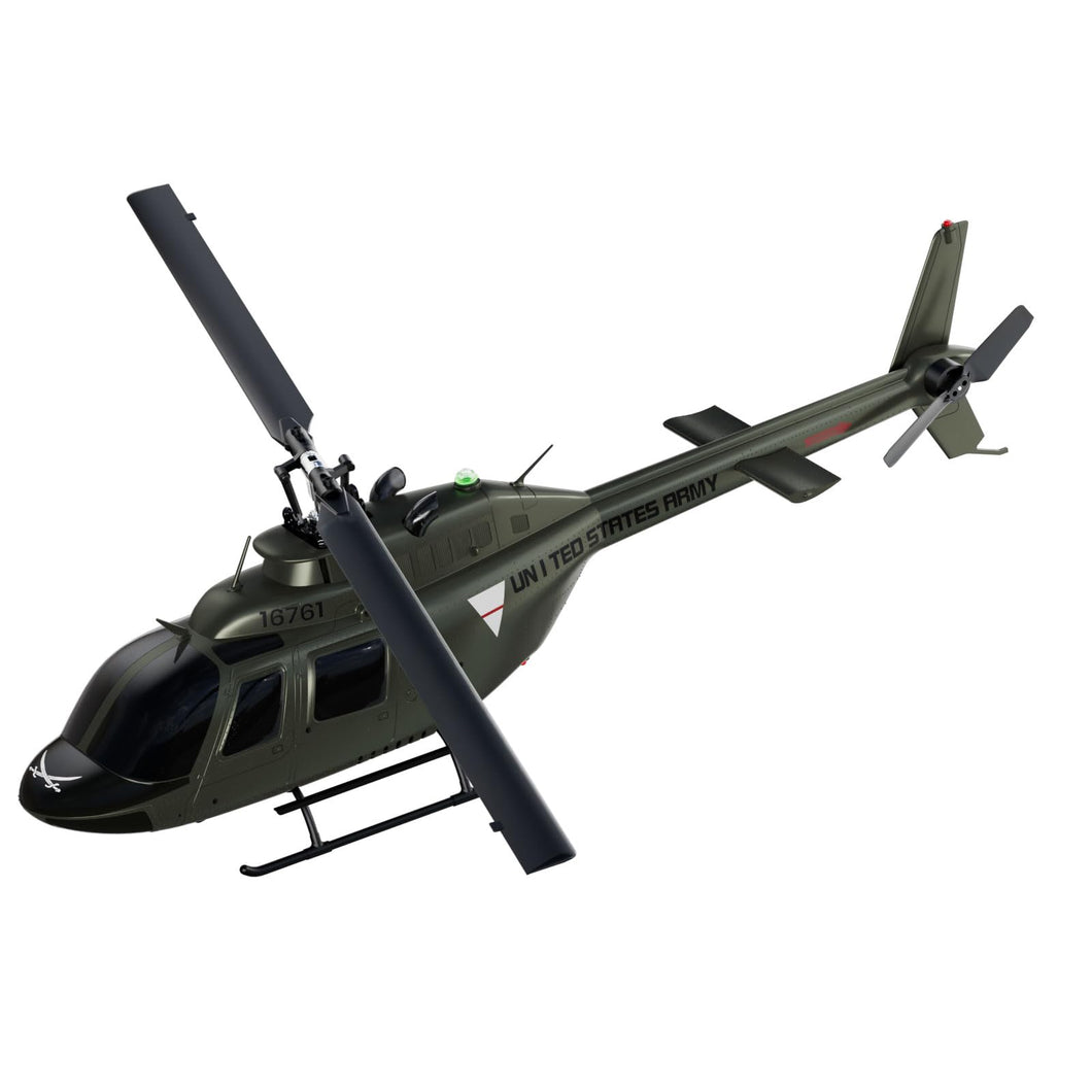 Simulated RC Helicopter - 27:1 Scale Model Collectable Remote Control Helicopter with Auto-Hover for Adults, Beginners