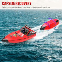 Load image into Gallery viewer, RC Boat for Kids Adults 2.4GHz Remote Control Boats with LED Light for Pool Lakes Water
