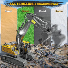 Load image into Gallery viewer, Remote Control Excavator Toy RC Play Excavator Construction Vehicles
