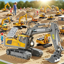 Load image into Gallery viewer, BLQCSLH Excavator Set，RC Dump Truck Command The Site Conquer The Dir (Excavator)
