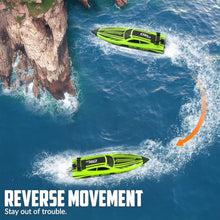 Load image into Gallery viewer, volantexrc Brushless RC Boats for Adults, 30+MPH Fast Remote Control Boat (79705 Green)
