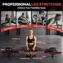 Load image into Gallery viewer, Rigel Leg Stretcher, 220LBS Leg Stretch Machine, Heavy Duty Steel Frame Equipment Splits Machine, Leg Stretching Training Machine for Home Gym Split Machine Training Fitness
