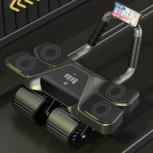 Load image into Gallery viewer, Ab Roller Home Gym Equipment – 4 Wheels Ab Wheel Muscle Roller with Built-in Tracker Ideal Exercise Equipment for Home
