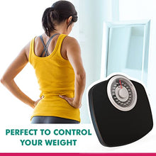 Load image into Gallery viewer, Adamson A25 Scales for Body Weight - Up to 400 LB - New Version - 5.3" Dial on 12.4" x 10.2" Platform
