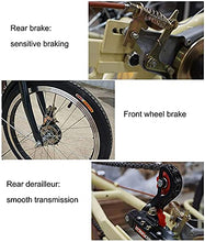 Load image into Gallery viewer, Adult Tricycle - 3 Wheel Bikes for Adults Shopping Adult Tricycles Single Speed for Adult Trikes 20 Inch 3 Wheel Bikes, Women
