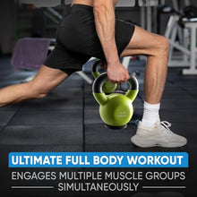Load image into Gallery viewer, Kettlebell Sets Professional Grade - Strength Training Kettlebells for Home Workout - Cast Iron
