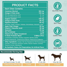 Load image into Gallery viewer, NATURE TARGET Dog Allergy Relief Freeze Dried Chews, with Probiotics, Colostrum for Immune Health, Anti Itch &amp; Seasonal Allergies &amp; Scratching, Omega 3 for Skin &amp; Coat Health, Pawlicking, Hot Spots
