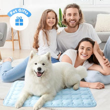 Load image into Gallery viewer, YAUNJI Dog Cooling Eco-Friendly Mat, 2026 New Portable Pet Cooling Pad for Dogs Cats Sleeping Mat for Home Outdoor, Washable Dog Water Bed for Bored Indoor Summer (White, X-Large)
