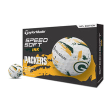 Load image into Gallery viewer, TaylorMade Golf SpeedSoft NFL Ink Golf Balls, Green Bay Packers, 1 Dozen
