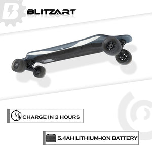 38" Dual Brushless Hub-Motor Electric Skateboard Longboard Scooter 4.2" PU Wheels