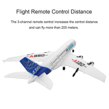 Load image into Gallery viewer, A120-Aircar A380 RC Airplane,WLtoys 3CH EPP Fixed Wing Remote Control Aircraft Toys (Regular Version)
