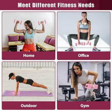 Load image into Gallery viewer, Adjustable Weight Dumbbells Set of 2, 3.4lb/5.7lb/8lb/10.3lb/12.6lb Each Hand Weight Sets for Women/Men, Adjustable Dumbbells Set for Home Gym Fitness Workout Strength Training
