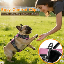 Load image into Gallery viewer, No Pull Dog Harness, No-Choke Soft Padded Reflective Dog Vest Harness with Front Clip &amp; Top Handle, 2 Quick-Release Buckles, Adjustable for Small Medium Large Dogs

