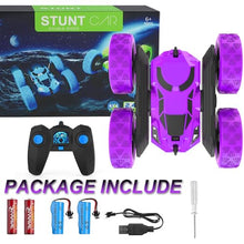 Load image into Gallery viewer, Hamdol Remote Control Car for Kids, 360° Spinning RC Stunt Car with Lights
