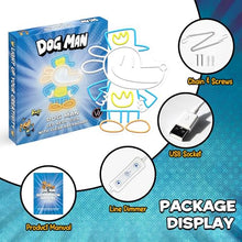 Load image into Gallery viewer, WMAT Officially Licensed Dog Man Neon Signs for Wall Decor, Based on DogMan Series LED Light Up Sign for Bedroom, Kids' Room, Game Room, Party, Perfect Birthday/Christmas Gift for Dog Man Lovers &amp; Fans
